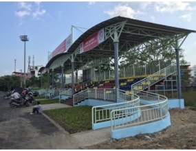 Mái vòm sân vận động Cần Thơ                        