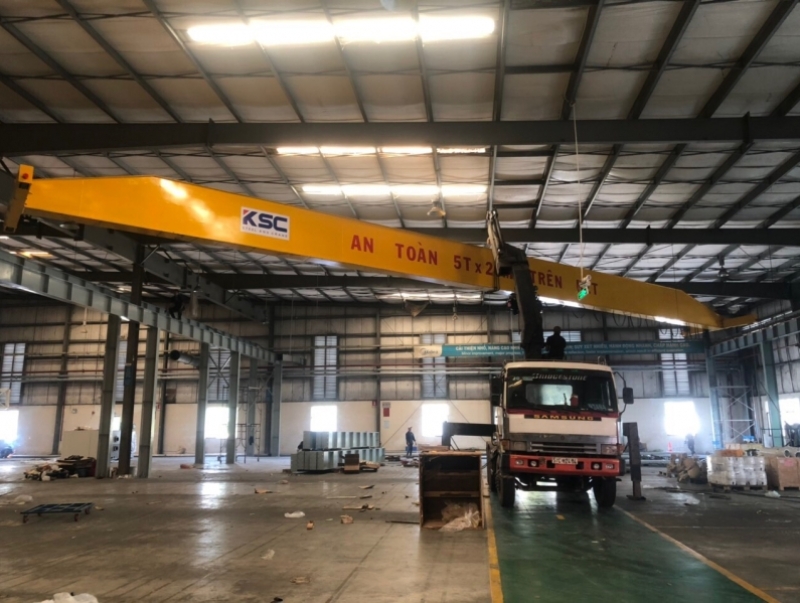 KSC - Nhà Phân Phối & Lắp Đặt Cầu Trục 1 Dầm Uy Tín Nhất Nhì Tphcm