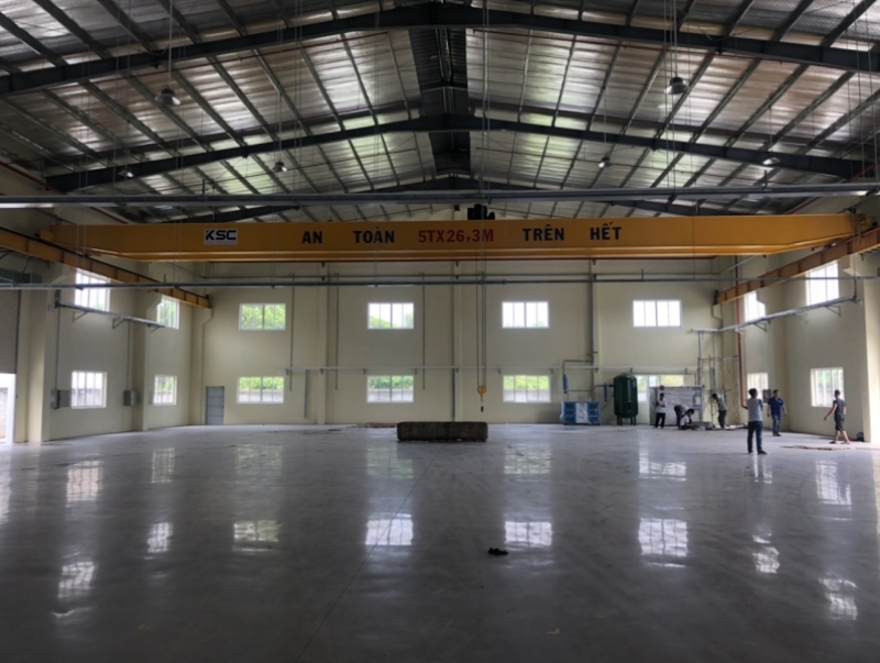 CẦU TRỤC DẦM ĐÔI 5 TẤN KHẨU ĐỘ 26,5M