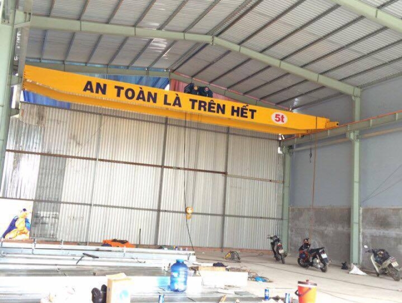 Cầu Trục Dầm Đôi 5 Tấn | Thiết Bị Nâng Hạ Trong Nhà Xưởng Cực Tốt                        