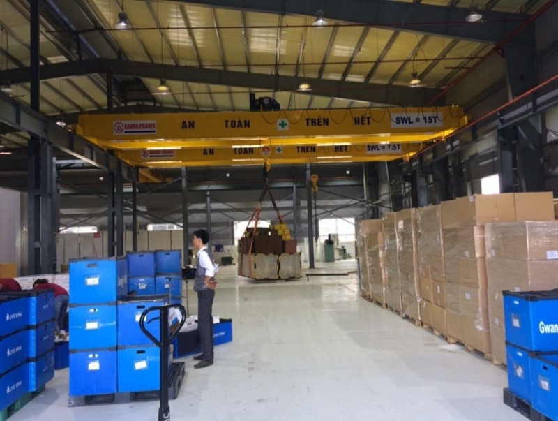 Công Ty KSC | Đơn Vị Lắp Đặt Cầu Trục Dầm Đôi 15 Tấn Uy Tín                        
