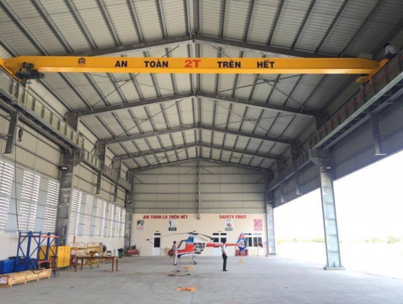 Đơn vị cung cấp cầu trục dầm đơn hàng đầu hiện nay