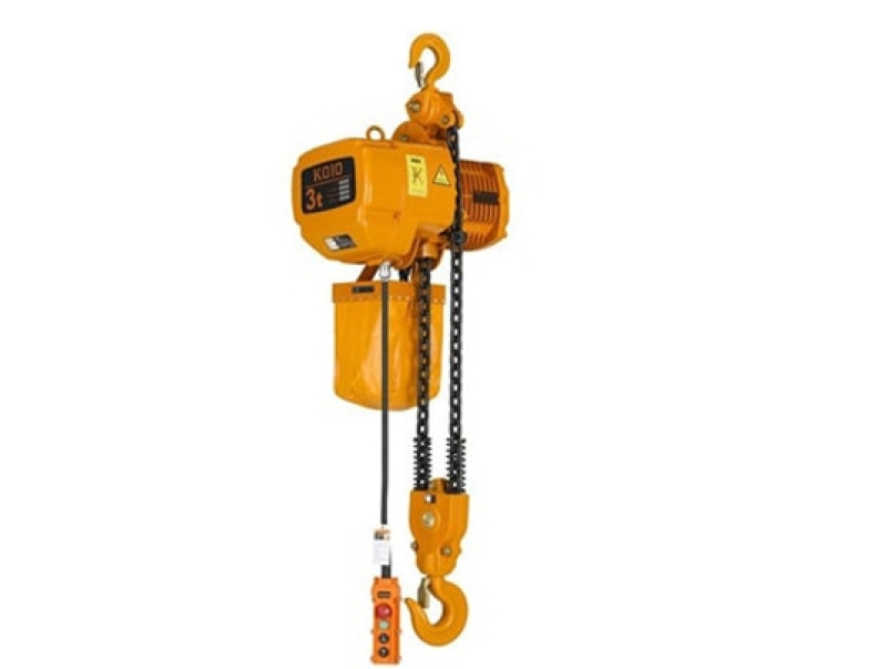 Nâng hạ hàng hóa dễ dàng hơn cùng palang xích điện cao cấp