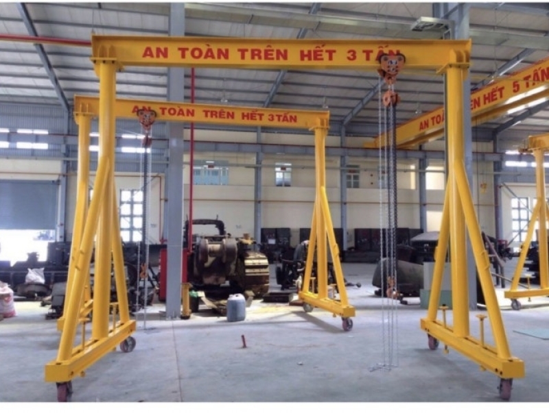 Dịch vụ thi công lắp đặt cổng trục trọn gói với giá ưu đãi