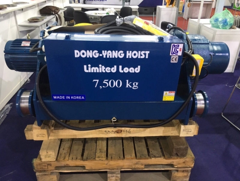Palang cáp điện Dongyang 7,5 tấn