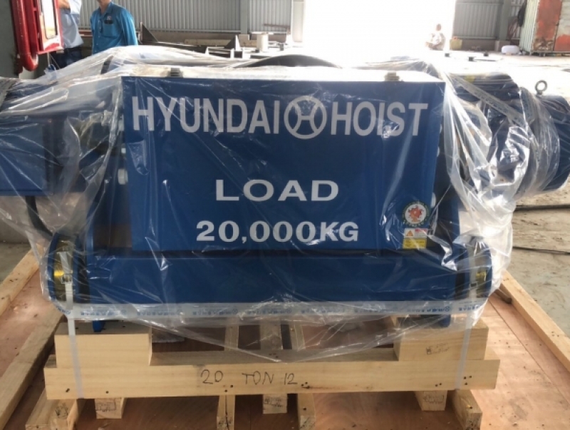Palang cáp điện Hyundai 20 tấn