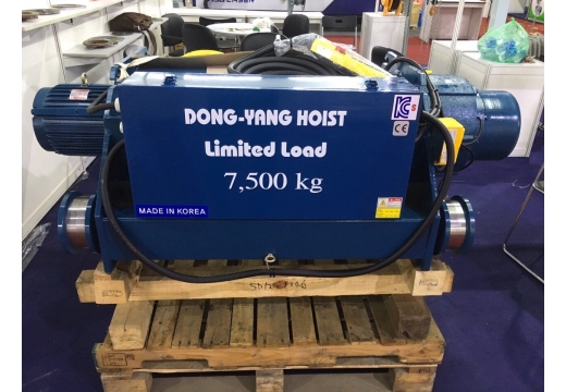 Palang cáp điện Dongyang 7,5 tấn