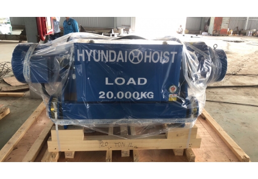 Palang cáp điện Hyundai 20 tấn