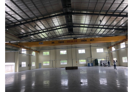 Cầu Trục Dầm Đôi 5 tấn Khẩu Độ 26,5 M