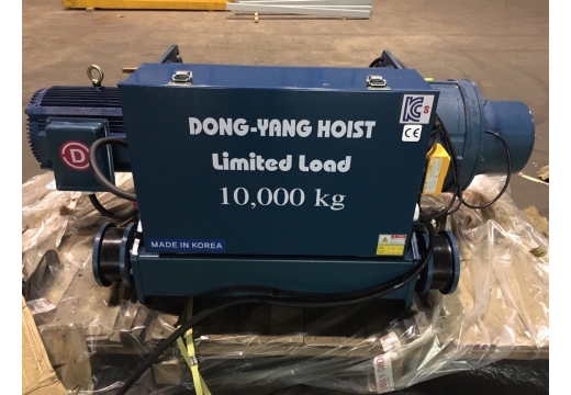 Palang cáp điện Dongyang 10 tấn